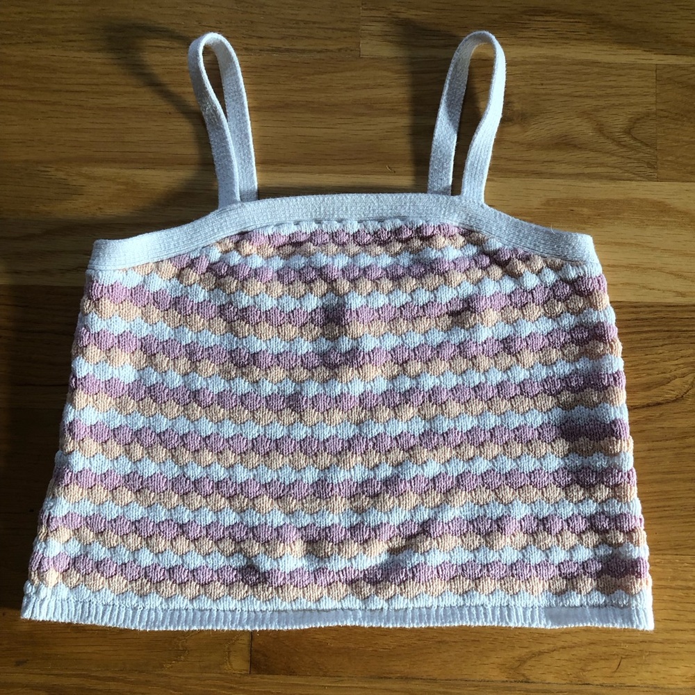 Abercrombie kids knit tank top size kids 11-12